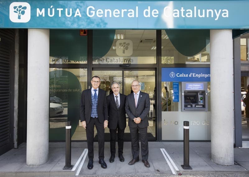 Caja de Ingenieros inaugura su nueva oficina en la sede de Mútua General de Catalunya en Granollers